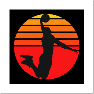 Basketball Retro Posters and Art